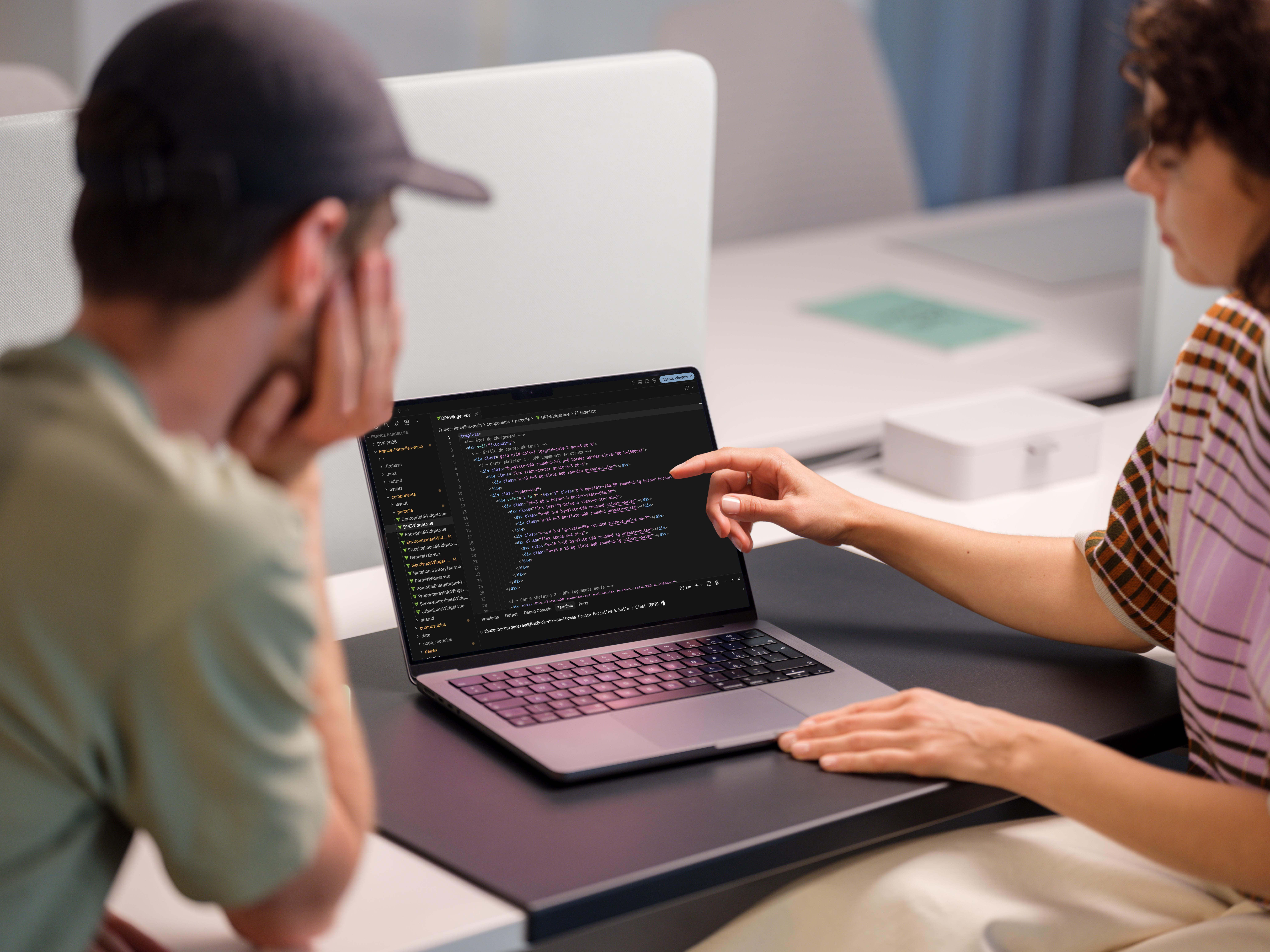 Équipe de développement sur le code de France Parcelles
