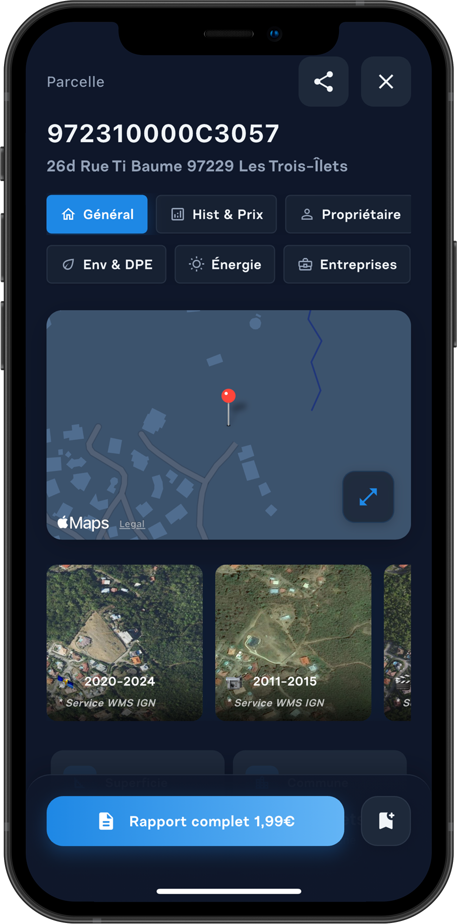 Exemple d'application mobile